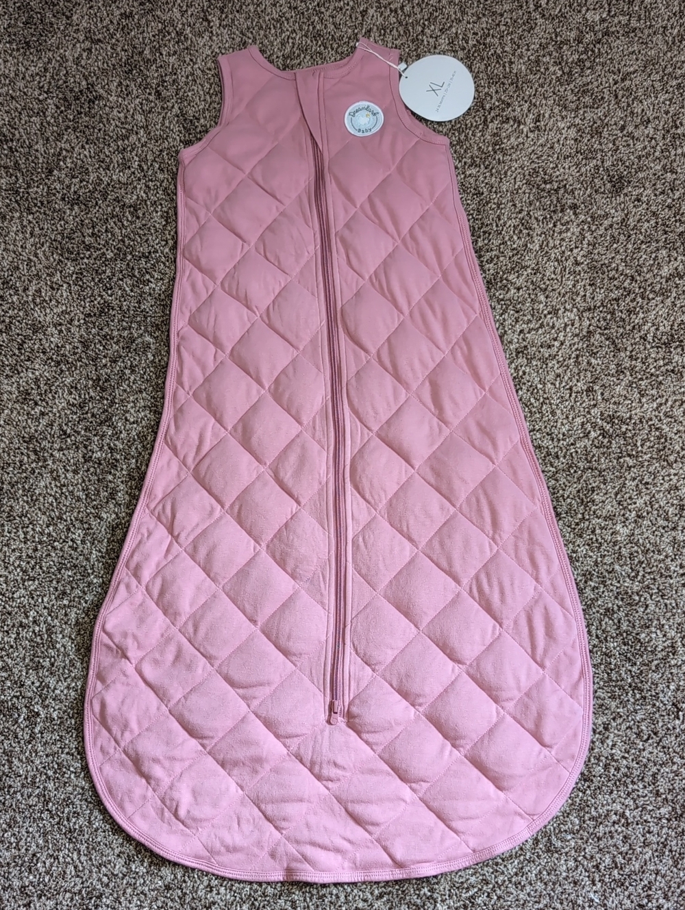 Dreamland Baby Weighted Sack XL 24 To 36 Months Pink NEW